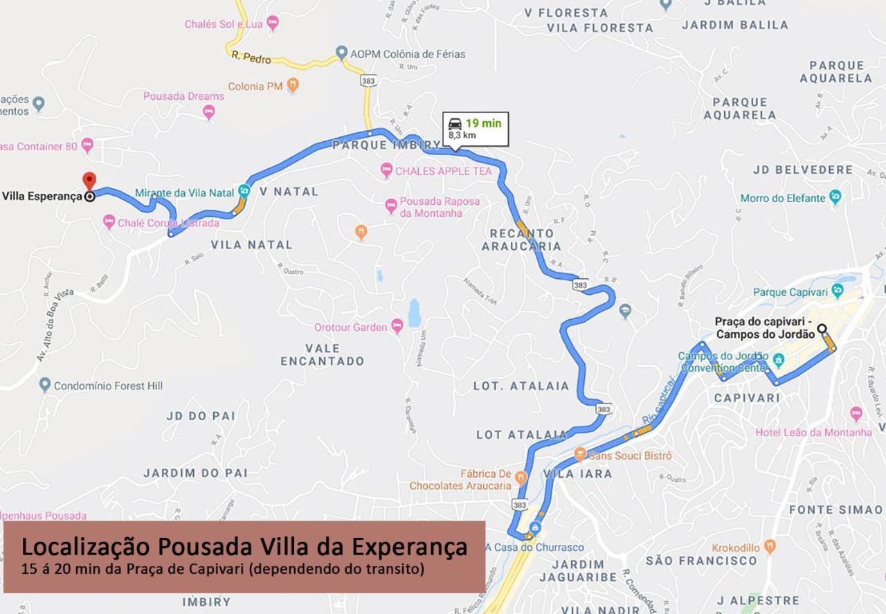 Villa Da Esperanca Campos do Jordão المظهر الخارجي الصورة